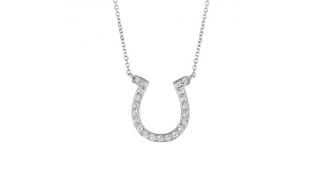 Jewelmi Custom 14k White Gold Diamond Necklace