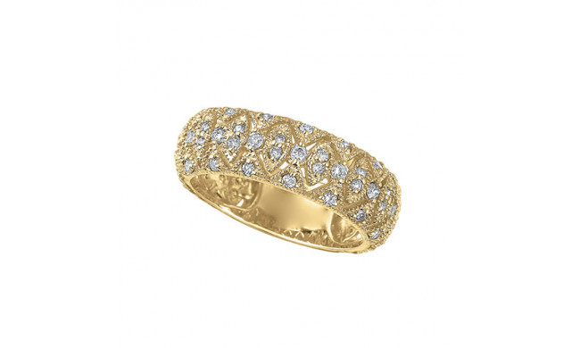 Jewelmi Custom 14k Yellow Gold Diamond Ring