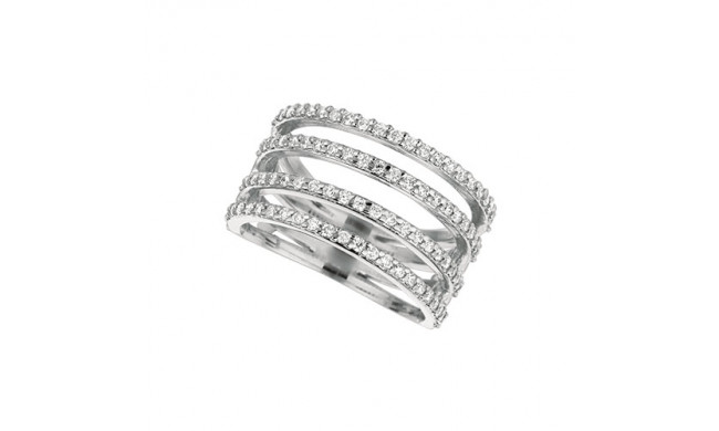 Jewelmi Custom 14k White Gold Diamond Ring