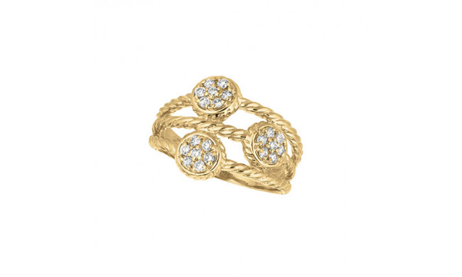Jewelmi Custom 14k Yellow Gold Diamond Ring