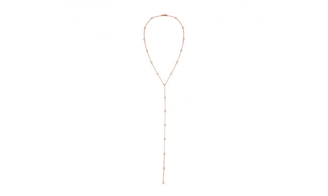 Jewelmi Custom 14k Rose Gold Diamond Necklace