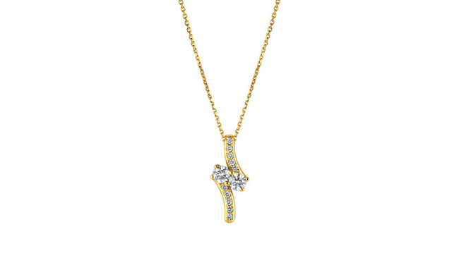 Jewelmi Custom 14k Yellow Gold Diamond Necklace