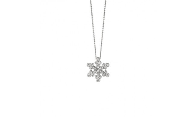 Jewelmi Custom 14k White Gold Diamond Necklace