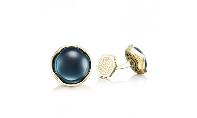 Tacori 18k Yellow Gold Retro Classic Gemstone Men's Cuffink - MCL111Y37