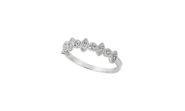 Jewelmi Custom 14k White Gold Diamond Ring