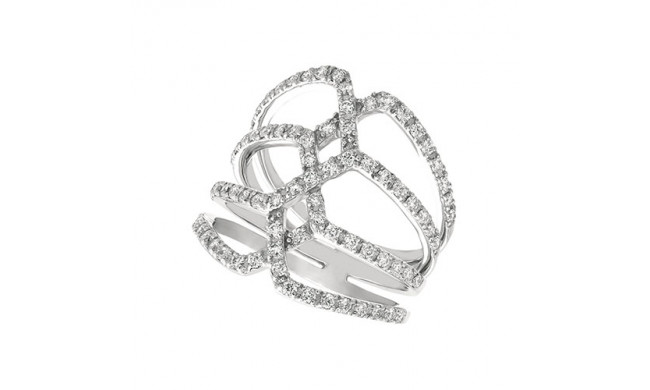 Jewelmi Custom 14k White Gold Diamond Ring