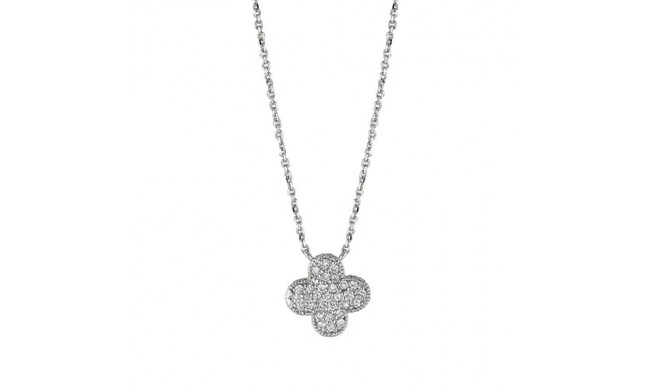 Jewelmi Custom 14k White Gold Diamond Necklace