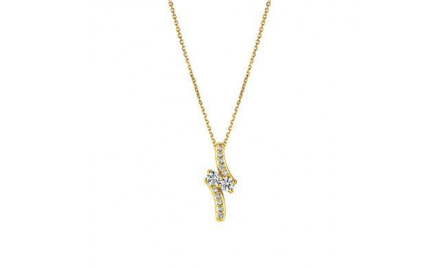 Jewelmi Custom 14k Yellow Gold Diamond Necklace