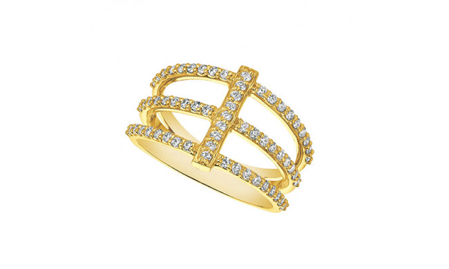 Jewelmi Custom 14k Yellow Gold Diamond Ring