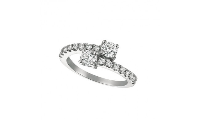 Jewelmi Custom 14k White Gold Diamond Ring