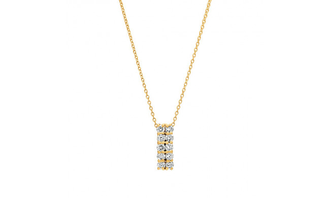 Jewelmi Custom 14k Yellow Gold Diamond Necklace