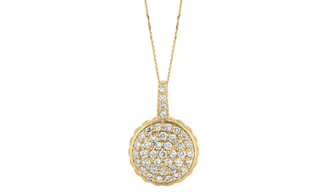 Jewelmi Custom 14k Yellow Gold Diamond Necklace