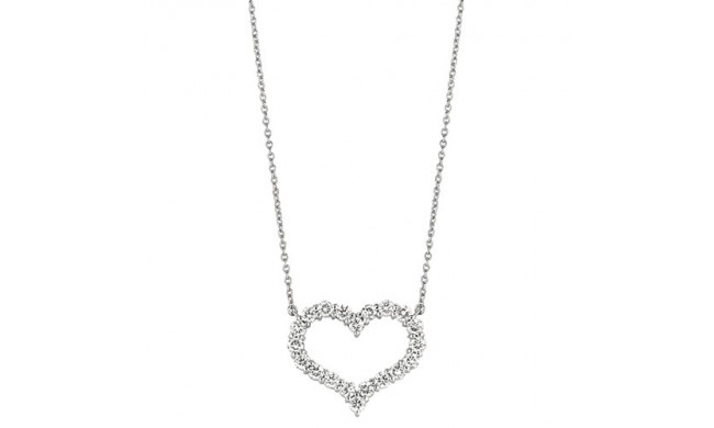 Jewelmi Custom 14k White Gold Diamond Necklace