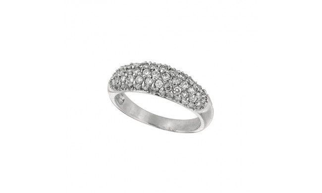 Jewelmi Custom 14k White Gold Diamond Ring