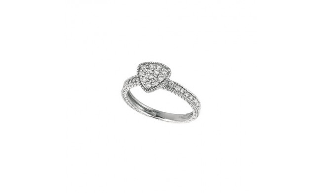 Jewelmi Custom 14k White Gold Diamond Ring