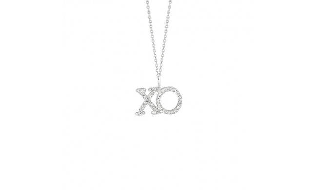 Jewelmi Custom 14k White Gold Diamond Necklace