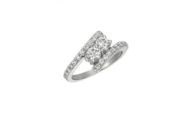 Jewelmi Custom 14k White Gold Diamond Ring