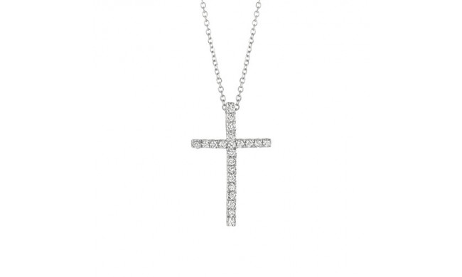 Jewelmi Custom 14k White Gold Diamond Necklace
