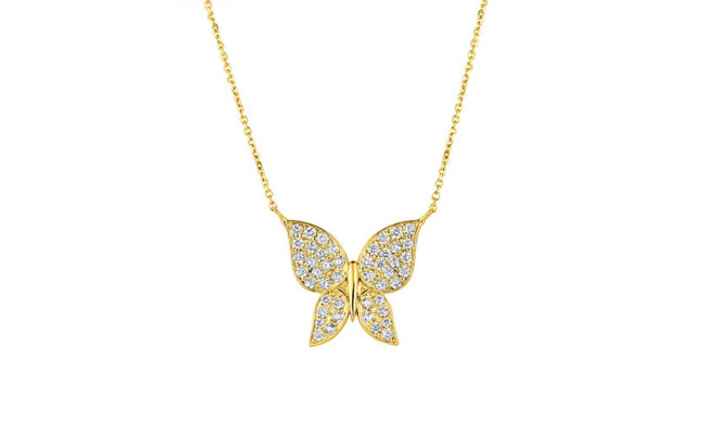 Jewelmi Custom 14k Yellow Gold Diamond Necklace