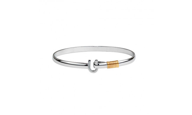 14K & Sterling Silver Caribbean Hook Bracelet