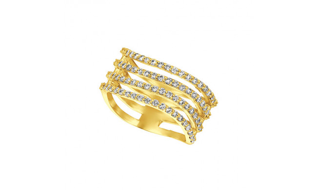 Jewelmi Custom 14k Yellow Gold Diamond Ring