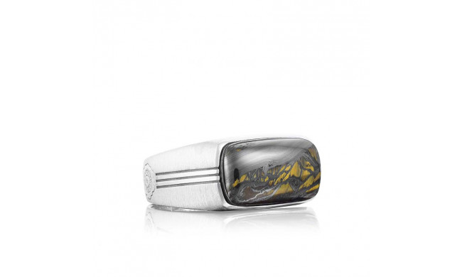 Tacori Sterling Silver Legend Gemstone Men's Ring - MR10239