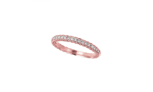 Jewelmi Custom 14k Rose Gold Diamond Ring