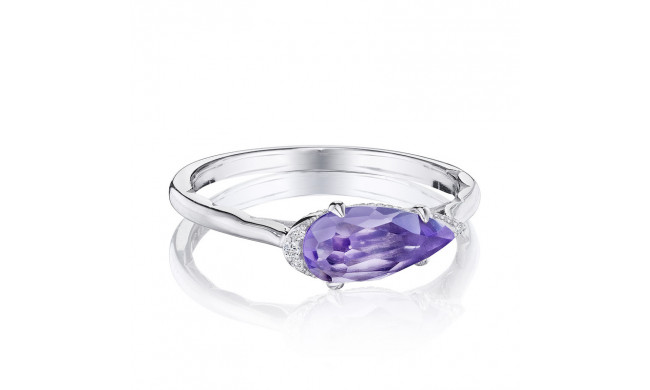 Tacori Sterling Silver Horizon Shine Diamond and Gemstone Men's Ring - SR23301
