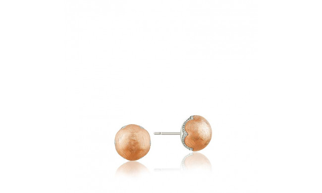 Tacori 18k Rose Gold Sonoma Mist Drop Earring - SE226PB