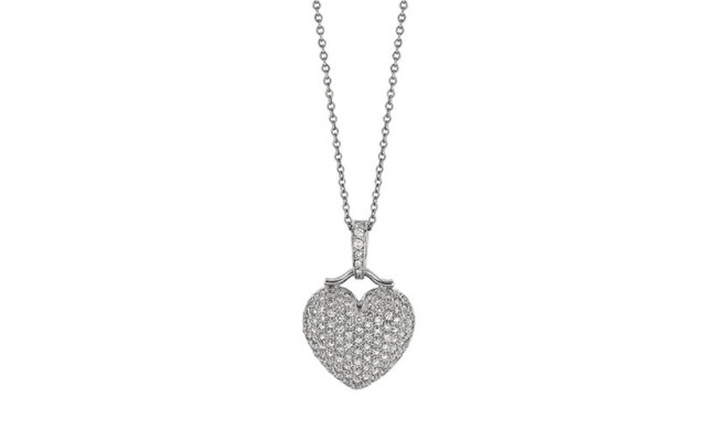 Jewelmi Custom 14k White Gold Diamond Necklace