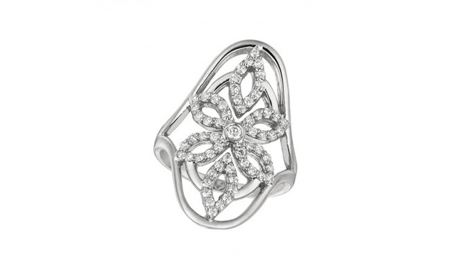 Jewelmi Custom 14k White Gold Diamond Ring