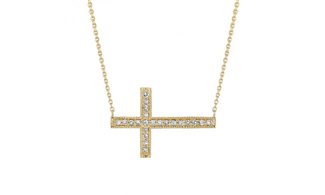 Jewelmi Custom 14k Yellow Gold Diamond Necklace