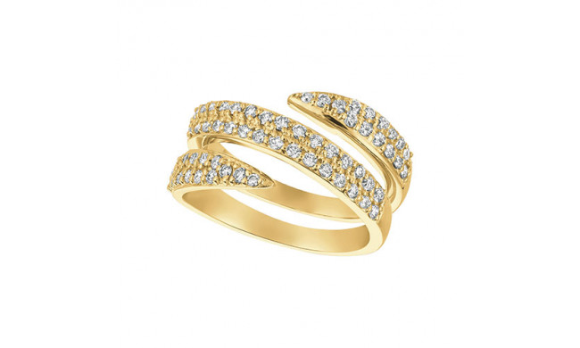 Jewelmi Custom 14k Yellow Gold Diamond Ring