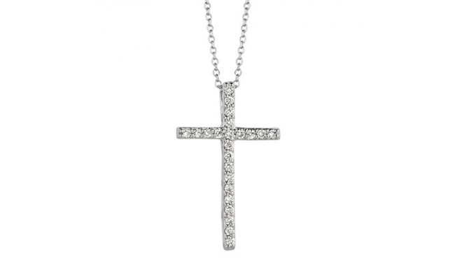 Jewelmi Custom 14k White Gold Diamond Necklace
