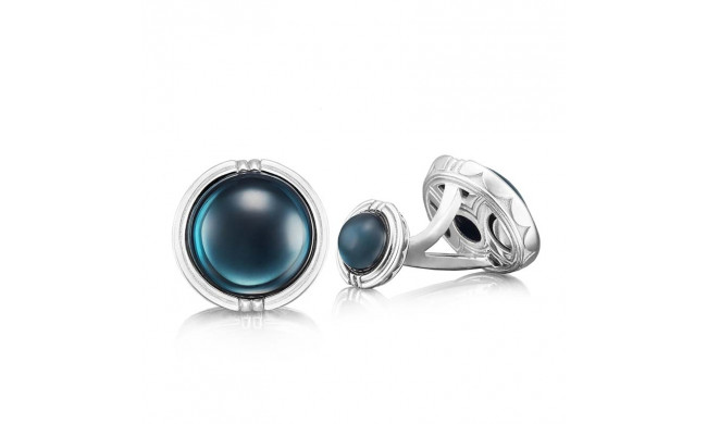 Tacori Sterling Silver Retro Classic Gemstone Men's Cuffink - MCL10537