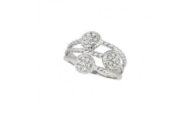Jewelmi Custom 14k White Gold Diamond Ring