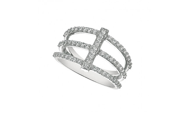 Jewelmi Custom 14k White Gold Diamond Ring