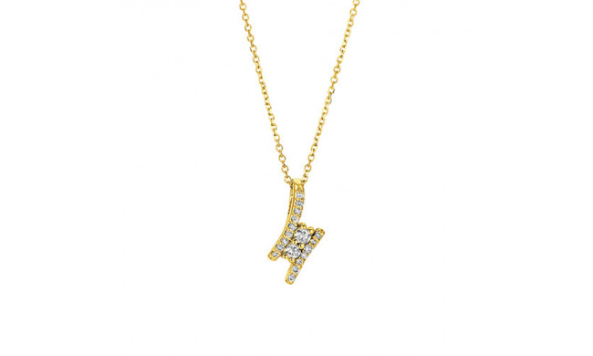 Jewelmi Custom 14k Yellow Gold Diamond Necklace