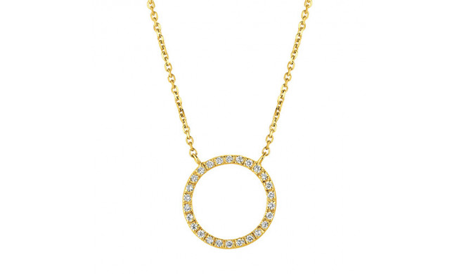 Jewelmi Custom 14k Yellow Gold Diamond Necklace