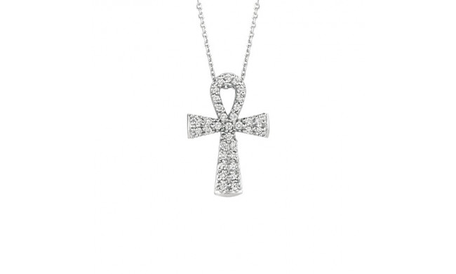 Jewelmi Custom 14k White Gold Diamond Necklace