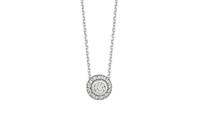 Jewelmi Custom 14k White Gold Diamond Necklace