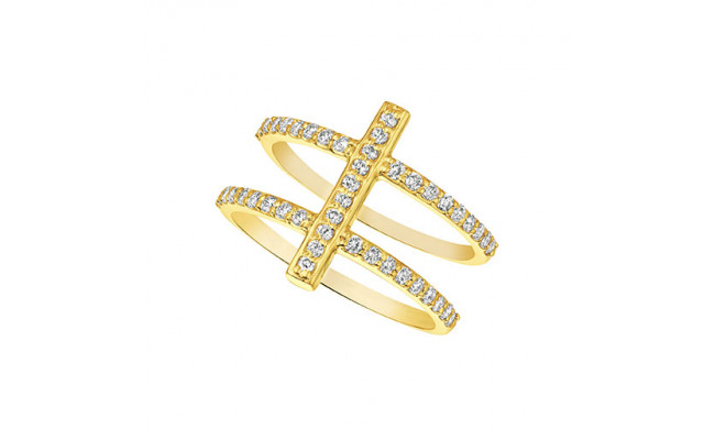 Jewelmi Custom 14k Yellow Gold Diamond Ring