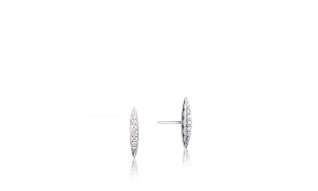 Tacori Sterling Silver The Ivy Lane Diamond Stud Earring - SE216