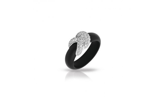 Belle Etoile Ariadne Black Ring