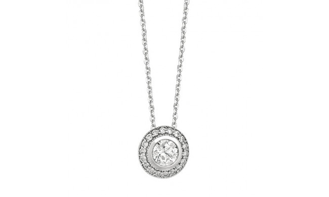 Jewelmi Custom 14k White Gold Diamond Necklace