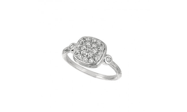 Jewelmi Custom 14k White Gold Diamond Ring