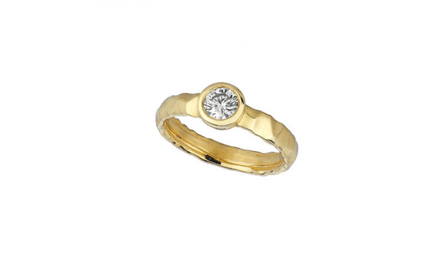 Jewelmi Custom 14k Yellow Gold Diamond Ring