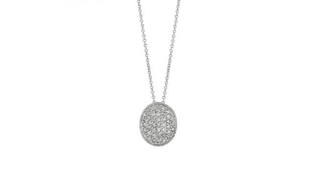 Jewelmi Custom 14k White Gold Diamond Necklace