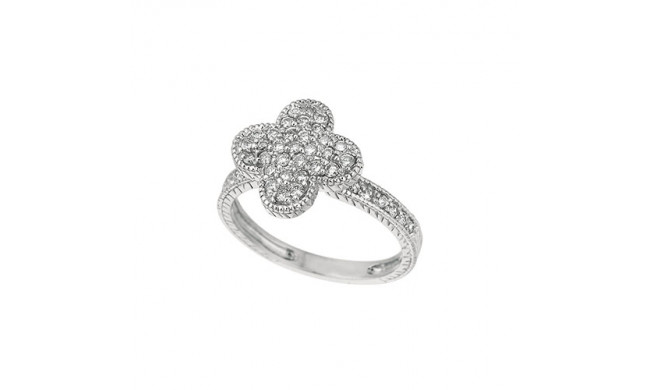 Jewelmi Custom 14k White Gold Diamond Ring