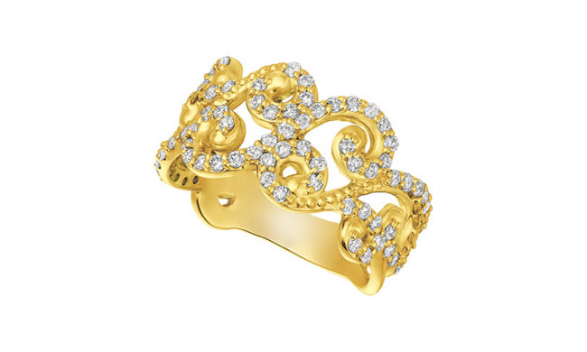 Jewelmi Custom 14k Yellow Gold Diamond Ring